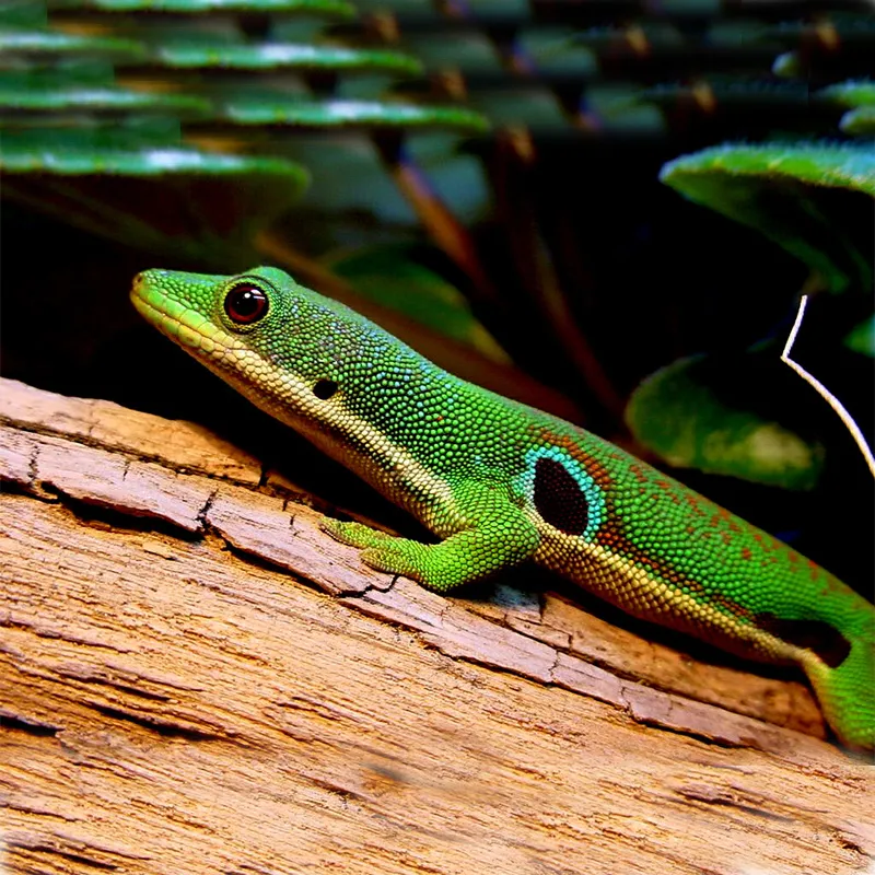 Peacock Day Gecko