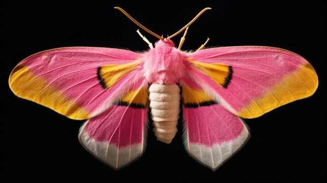 Rosy Maple Moth