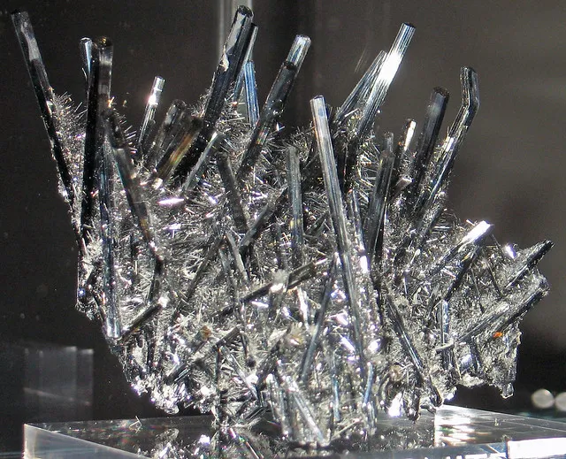 Stibnite.